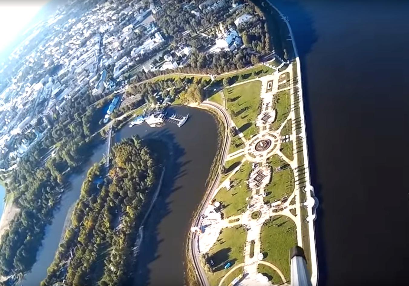 Возможность съемки всего полета на нашу action камеру